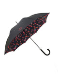 Parapluie droit femme automatique pétale
