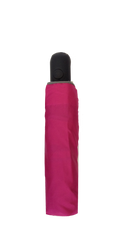Parapluie pliant femme automatique fuchsia petite bordure