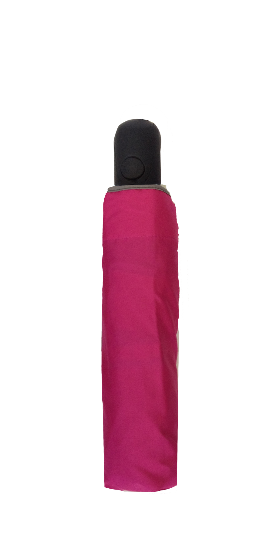 Parapluie pliant femme automatique fuchsia petite bordure