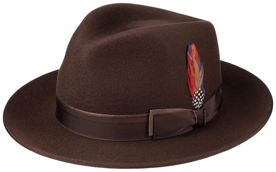 Chapeau en feutre Kinelly Stetson marron