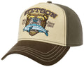 Casquette Trucker Wild Life Since 1865 Stetson beige-marron