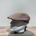 Casquette beige-brique doublée