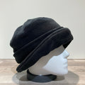 Chapeau cloche polaire noir doublé