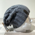 Bonnet gros volume gris