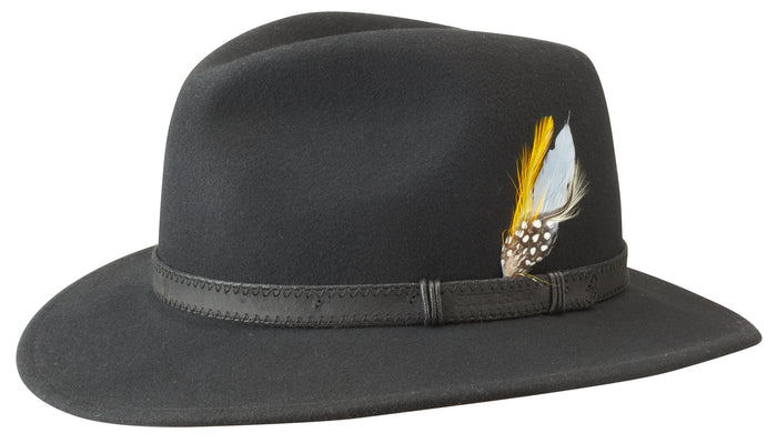 Chapeau malléable Rutherford Vitafelt Stetson noir