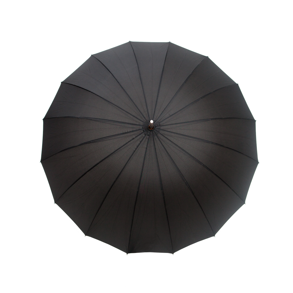 Parapluie droit homme automatique noir