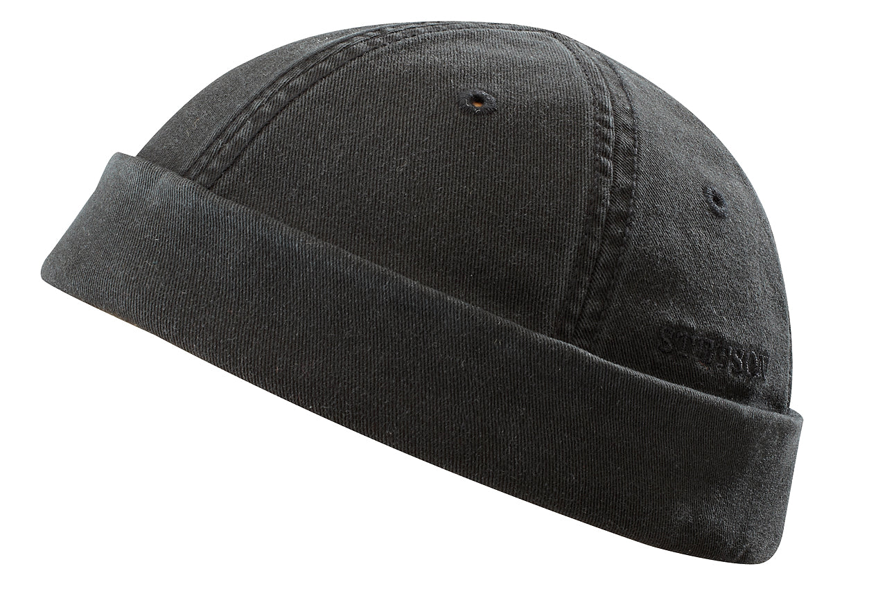 Bonnet Docker Ocala Cotton Stetson noir