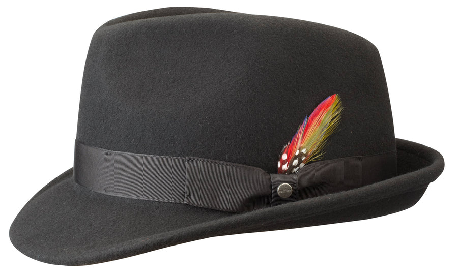 Chapeau trilby Elkader Stetson noir