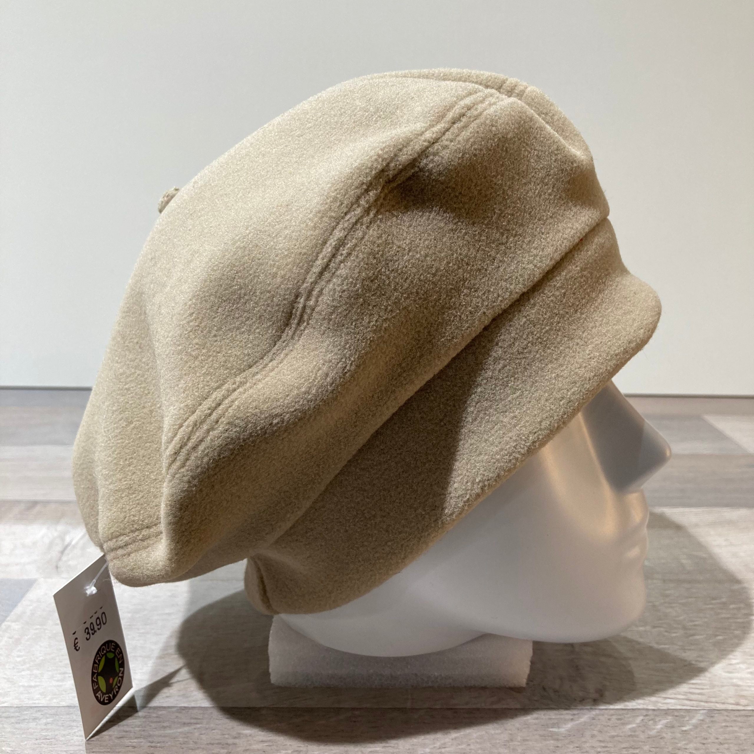 Béret polaire beige