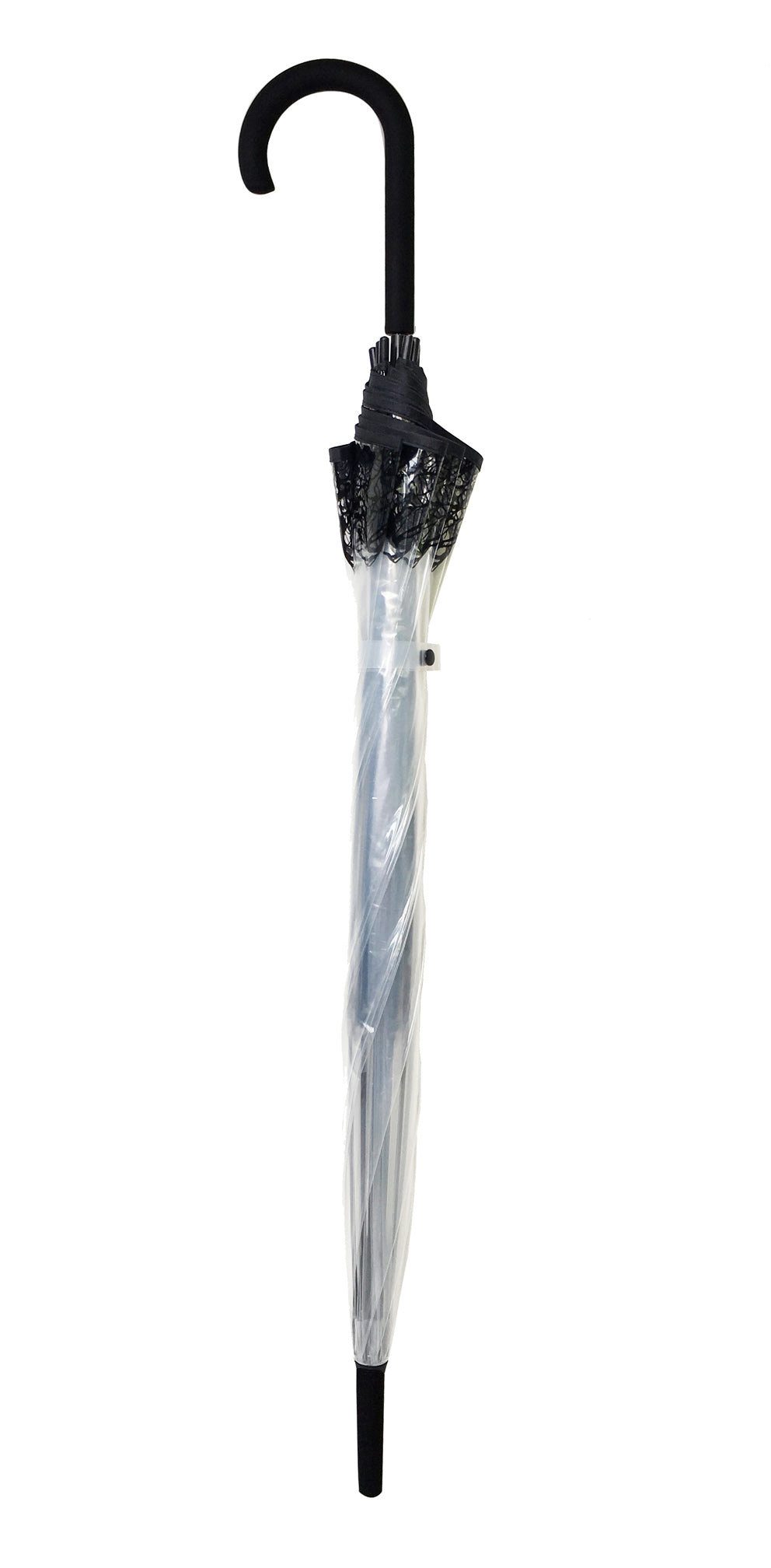 Parapluie cloche femme transparent dentelle