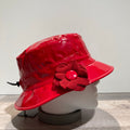 Bob de pluie rouge doublure polaire