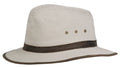Chapeau Traveller Ava Cotton Stetson beige clair