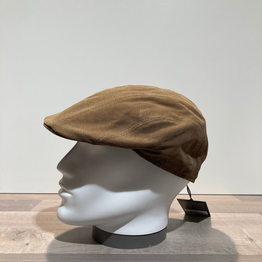 Casquette coton camel doublée