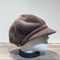 Casquette gavroche polaire élastiquée taupe