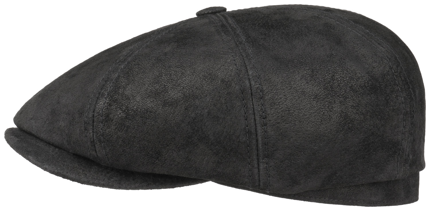 Casquette gavroche Hatteras Pigskin Stetson noir
