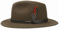 Chapeau en feutre Traveller Powell Stetson marron