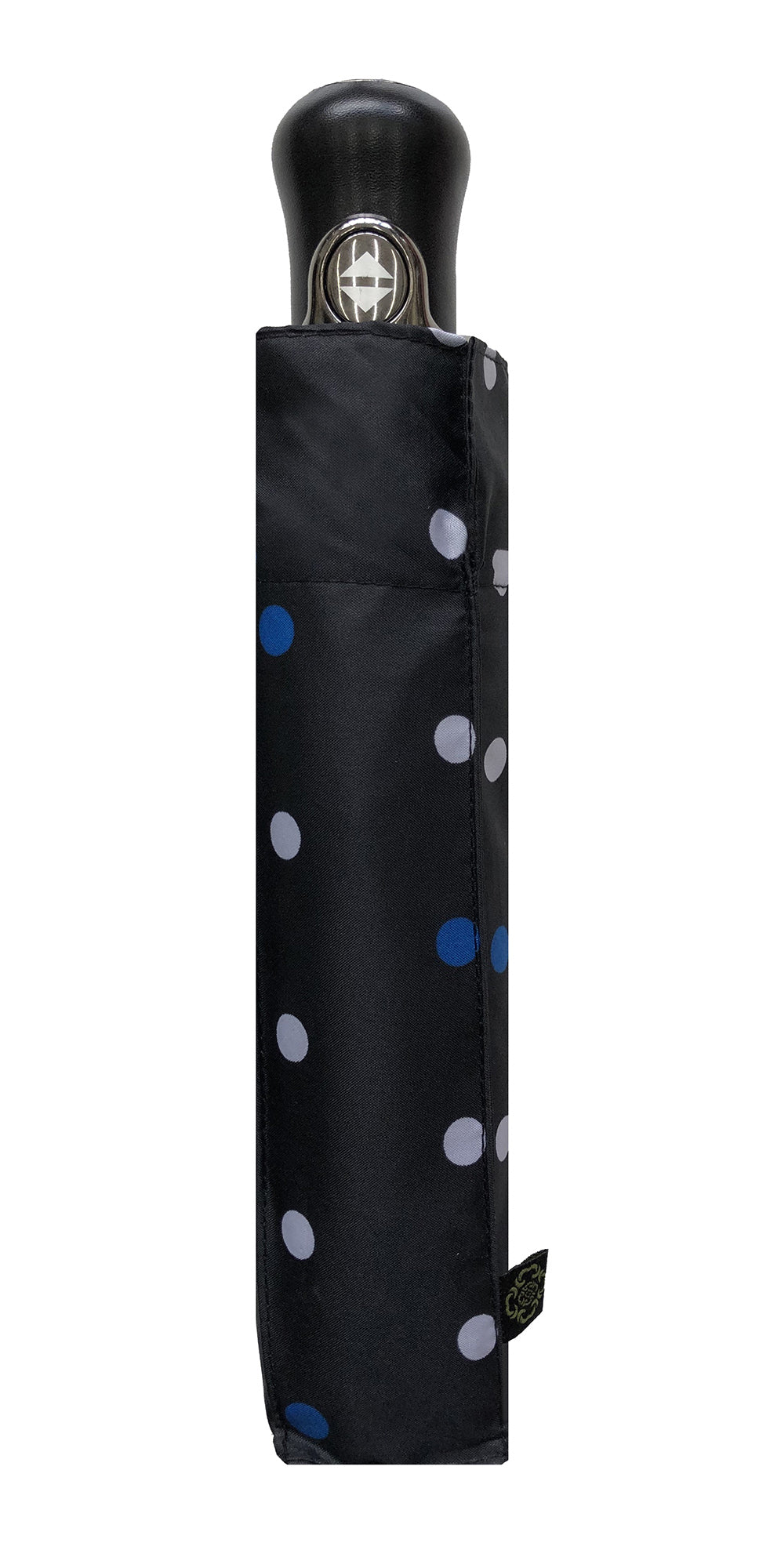 Parapluie pliant Pois nuages bleu femme automatique