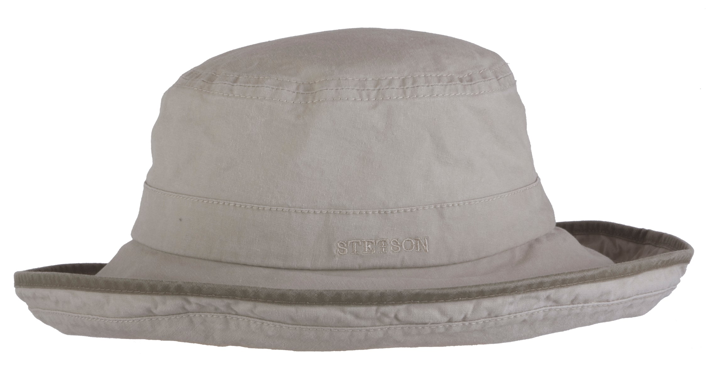 Chapeau Lonoke Delave Organic Cotton Stetson beige