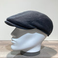 Casquette laine gris anthracite Gore-Tex avec cache-oreilles rabattables doublée coton Göttmann