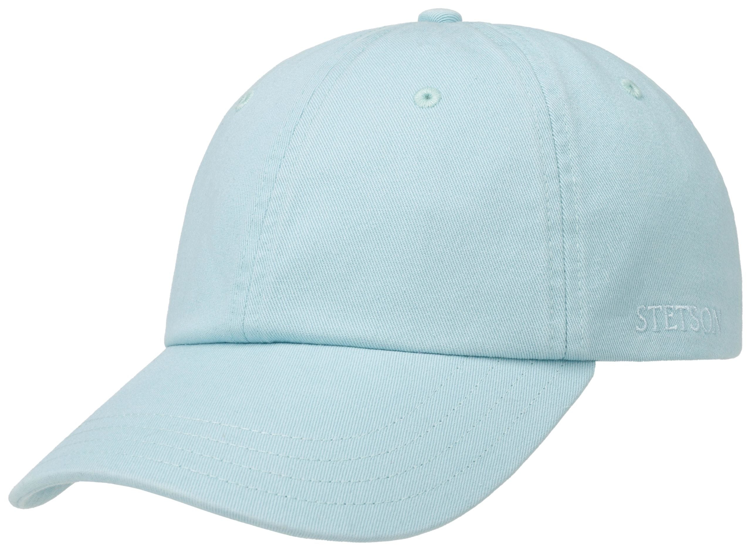 Casquette baseball Rector Stetson bleu ciel