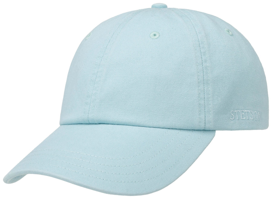 Casquette baseball Rector Stetson bleu ciel