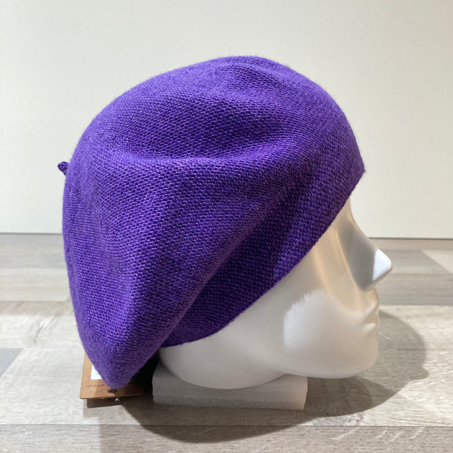 Béret violet