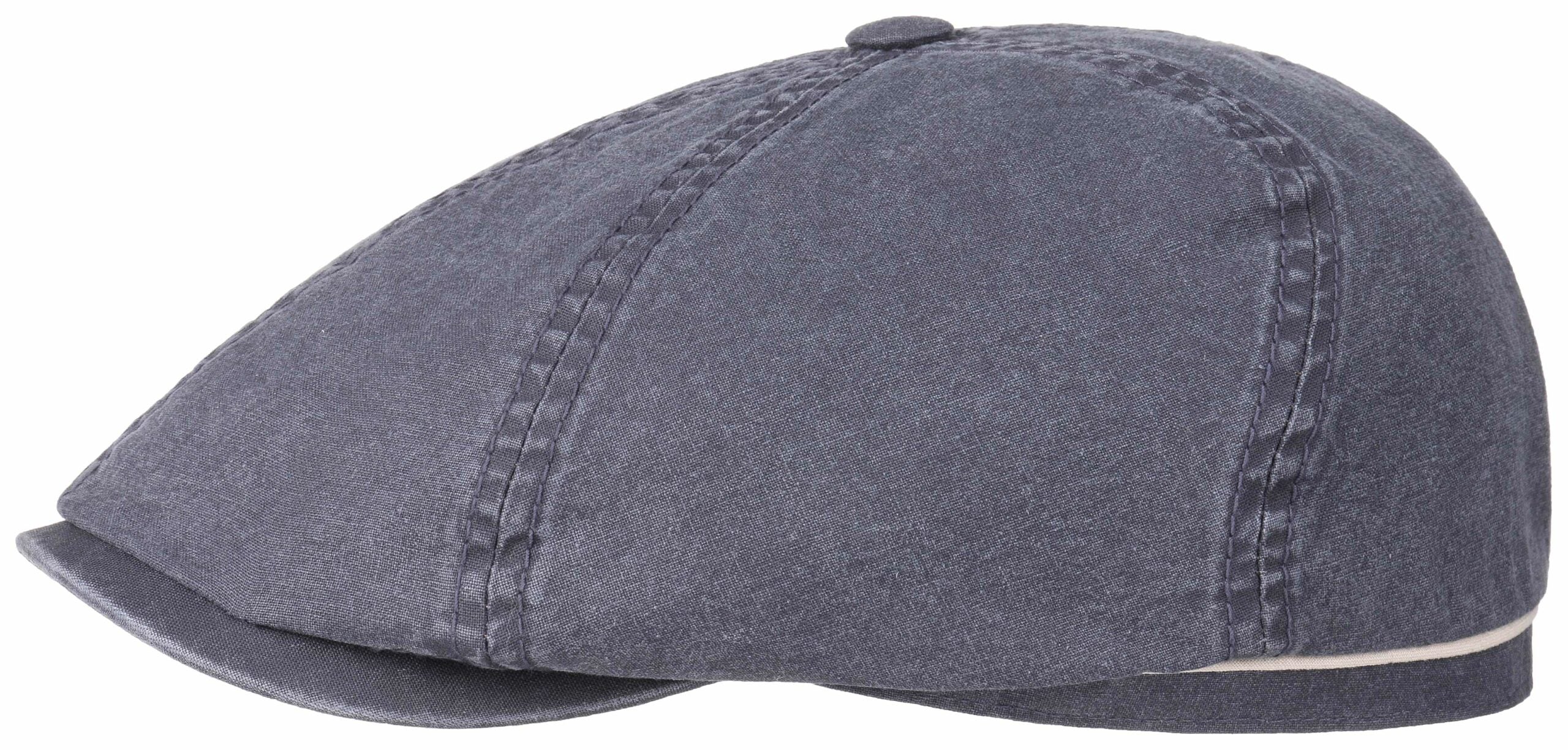 Casquette Brooklin Delave Organic Cotton Stetson bleu