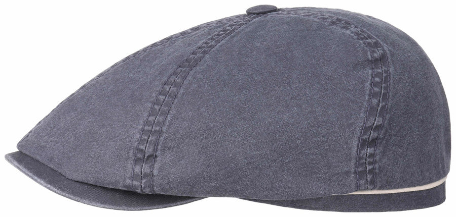 Casquette Brooklin Delave Organic Cotton Stetson bleu