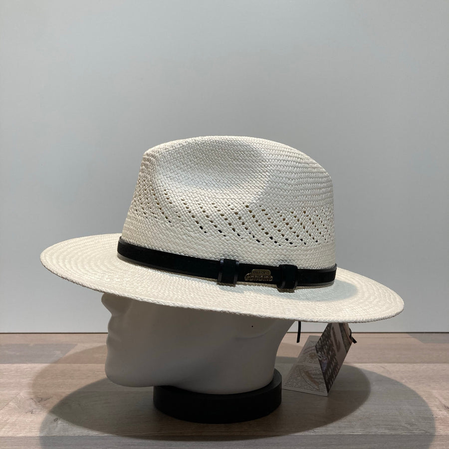 Chapeau panama ajouré ajustable