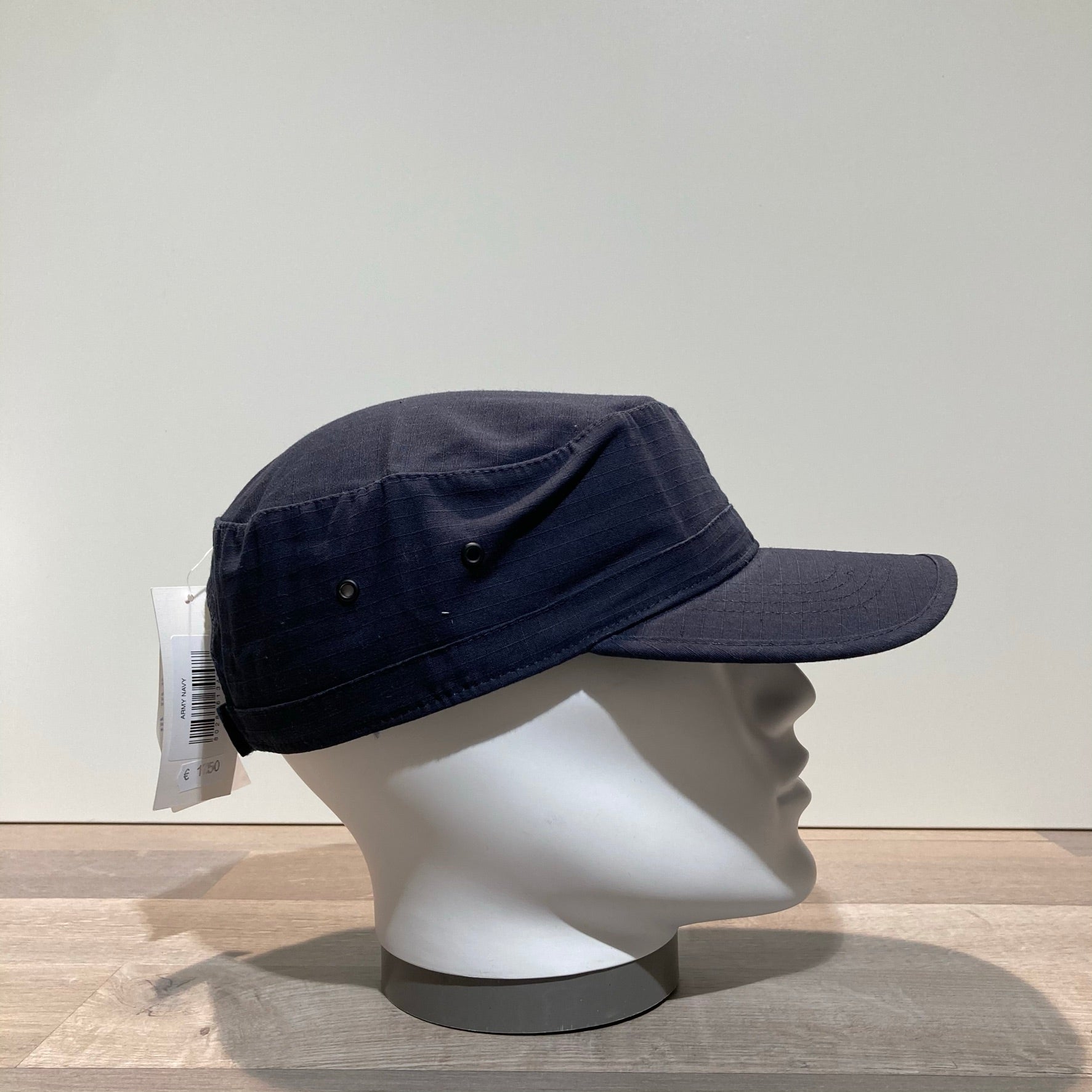 Casquette cubaine marine ajustable