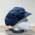 Casquette de pluie marine élastiquée doublure polaire