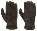 Gants en cuir Basic Pigskin Stetson marron foncé