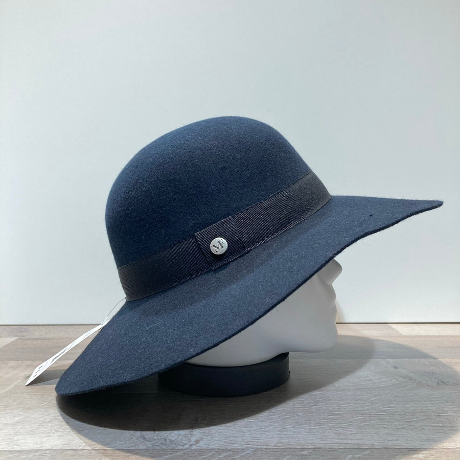Capeline feutre laine marine