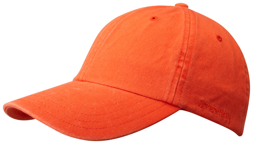 Casquette baseball Rector Stetson orange