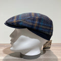 Casquette laine gris-bleu doublée coton Göttmann
