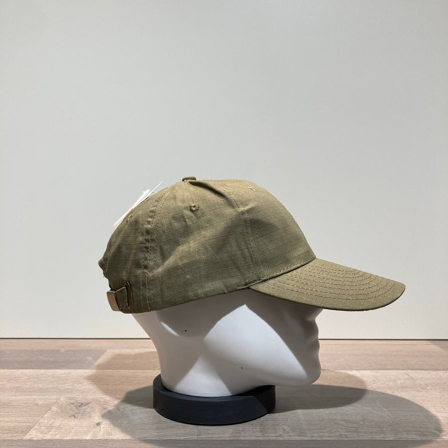 Casquette baseball kaki ajustable