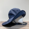 Chapeau de pluie marine bord large arrière doublé