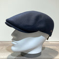 Casquette laine marine Gore-Tex avec cache-oreilles rabattables doublée coton Göttmann
