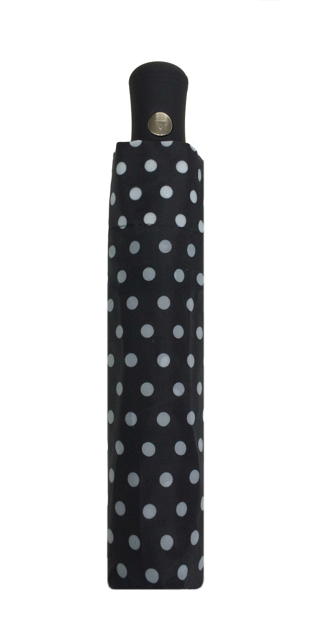 Parapluie pliant pois blanc femme automatique