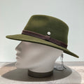 Chapeau feutre laine kaki