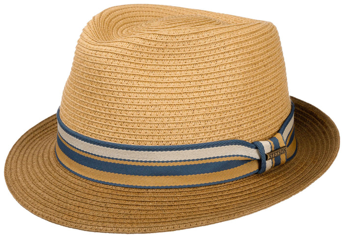 Chapeau trilby Licano Toyo Stetson marron
