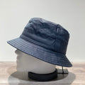 Bob de pluie coton bleu doublé
