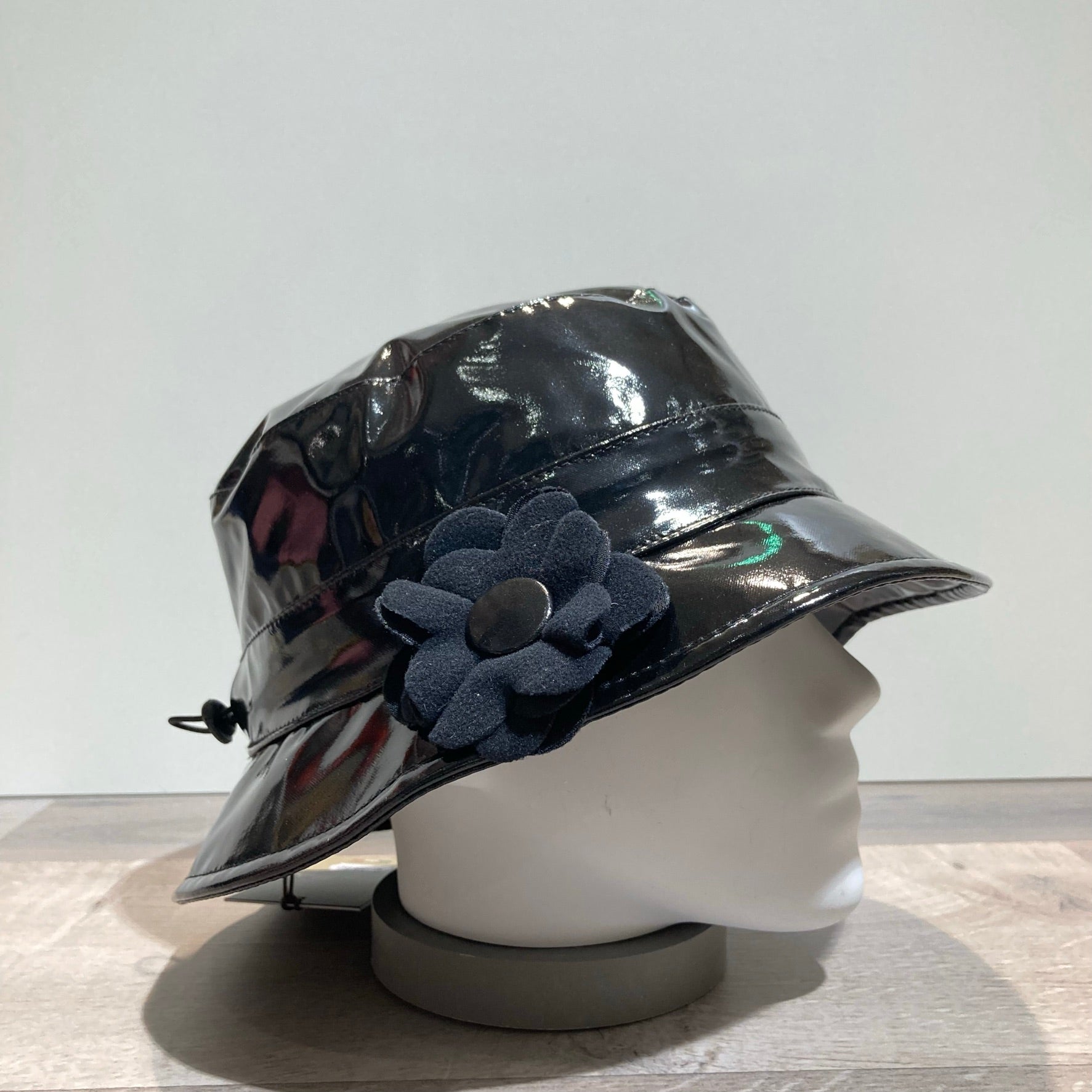 Bob de pluie noir doublure polaire