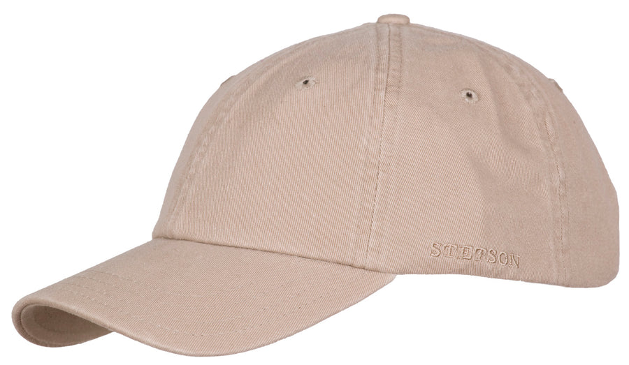 Casquette baseball Rector Stetson beige