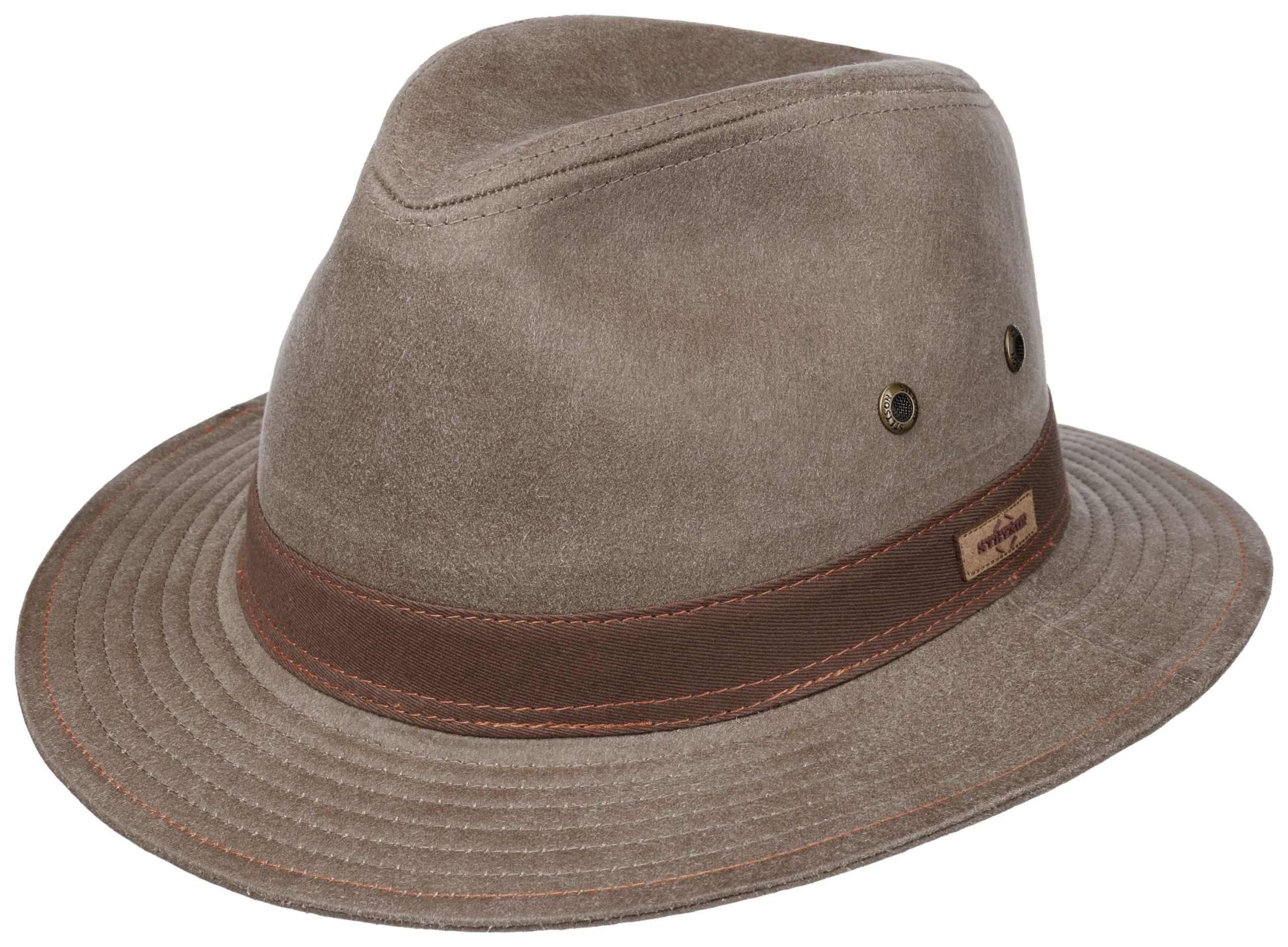 Chapeau Traveller Vacaville Vintage Stetson marron