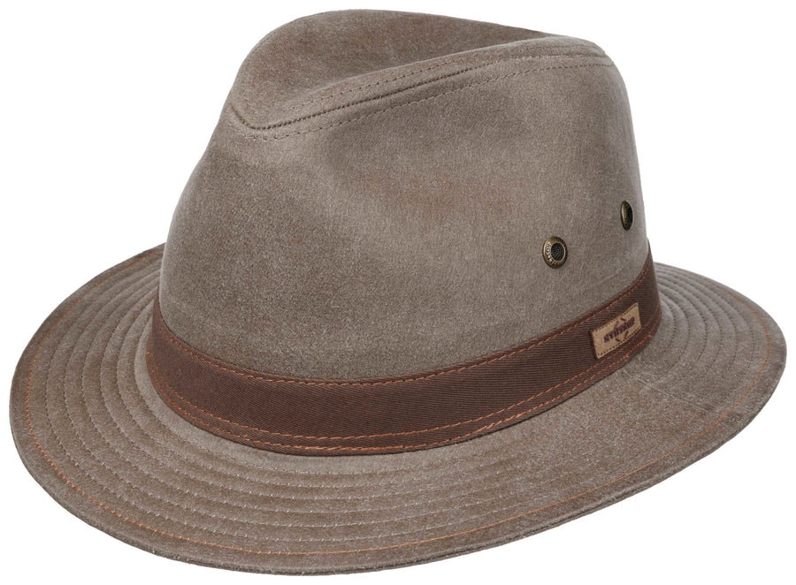 Chapeau Traveller Vacaville Vintage Stetson marron