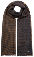 Echarpe en laine Style Mix Stetson bleu foncé