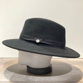 Chapeau feutre laine noir