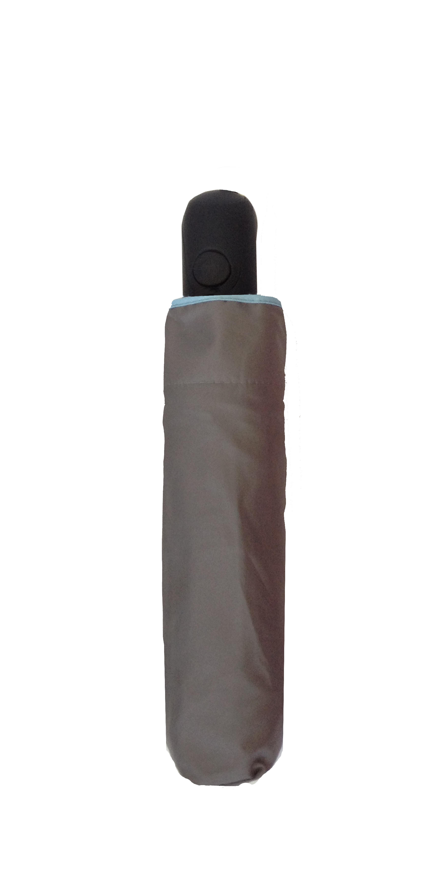Parapluie pliant femme automatique gris petite bordure