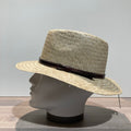 Chapeau paille passant marron